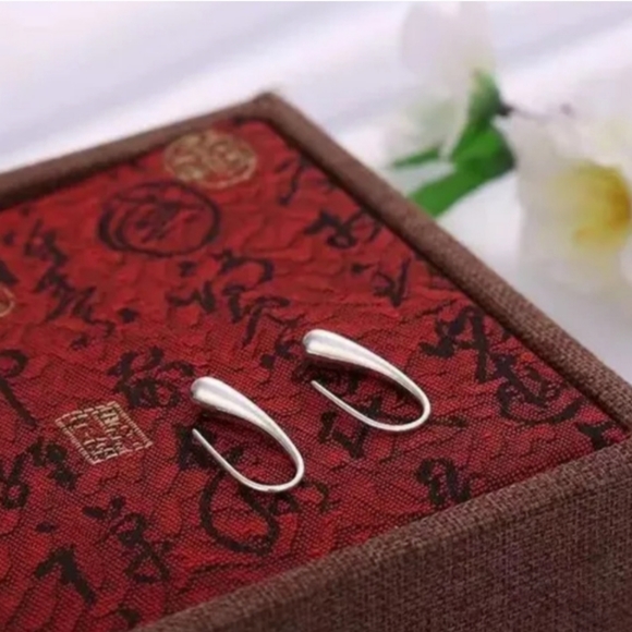 925 Sterling Silver Waterdrop Jewelry Set Bracelet Necklace Earrings Ring - Picture 2 of 16